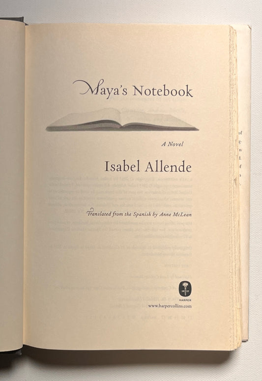 Maya's Notebook: A Novel