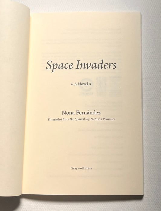 Space Invaders: A Novel