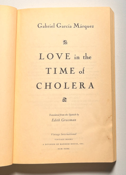 Love in the Time of Cholera