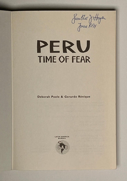 Peru: Time of Fear