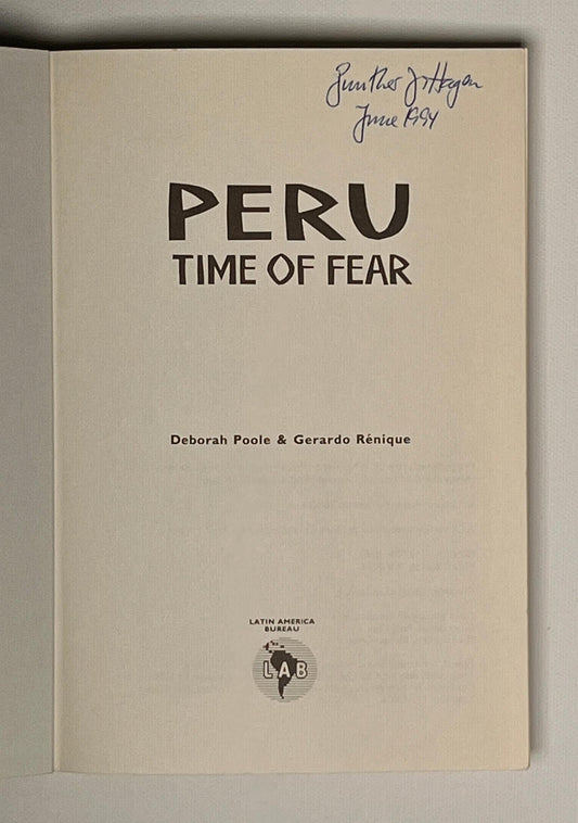 Peru: Time of Fear
