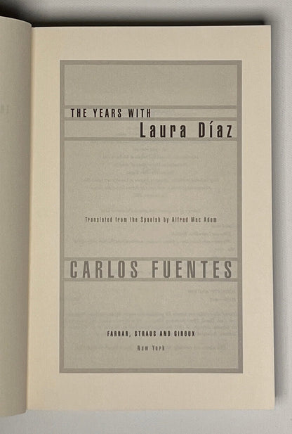 The Years with Laura Diaz