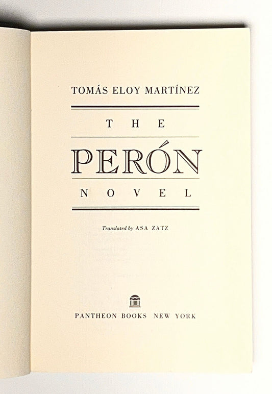 The Peron Novel