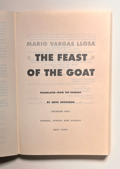 The Feast of the Goat: A Novel