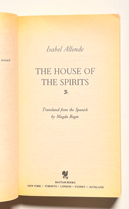 The House of the Spirits