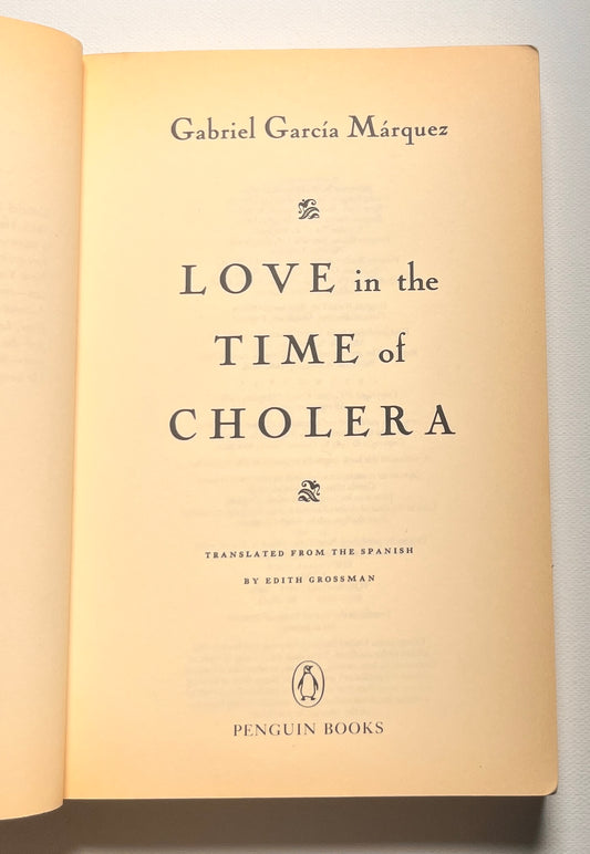 Love in the Time of Cholera